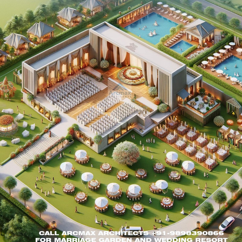 Best Architects in Bhopal and Indore for Marriage Garden Design and Planning