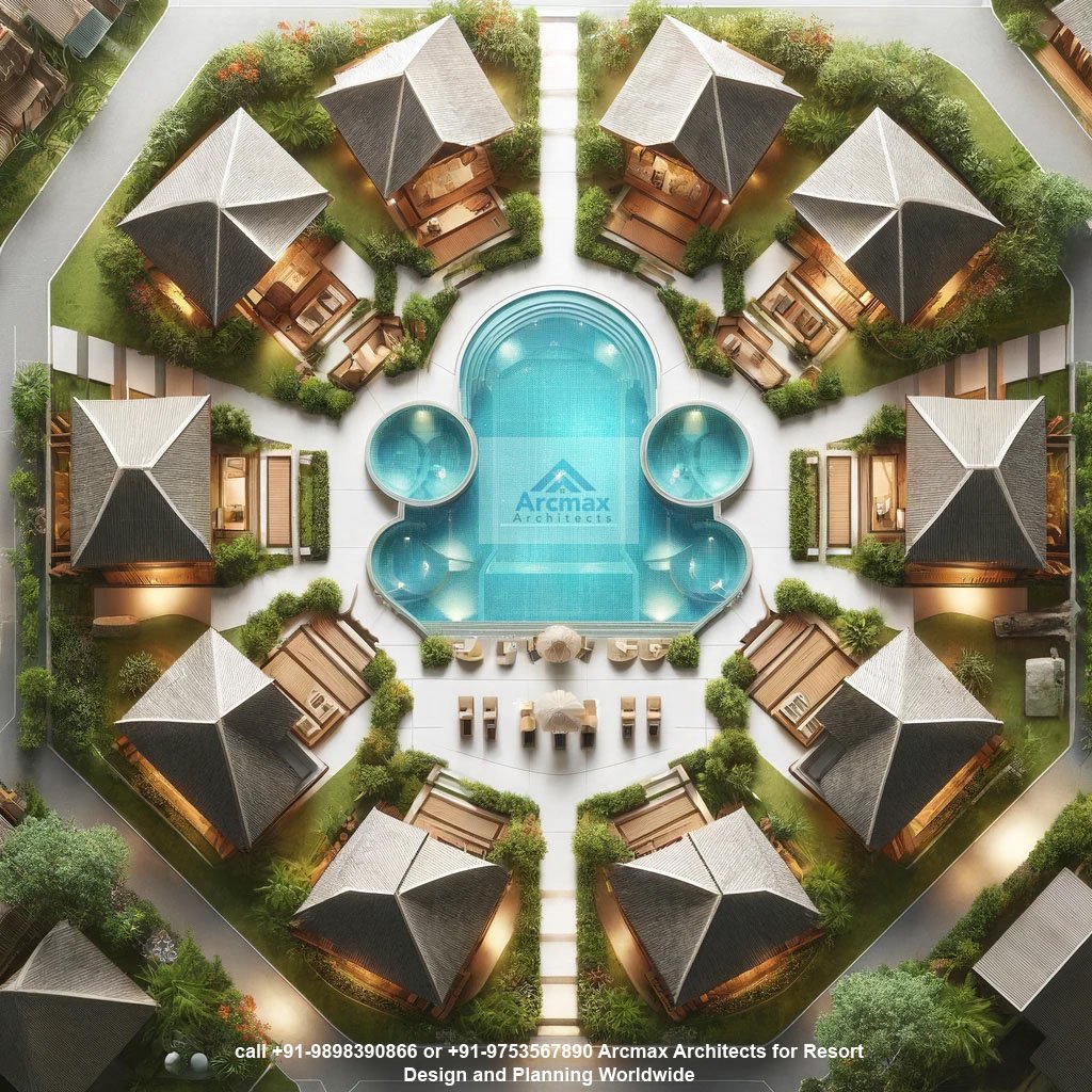 Eco-Resorts and Retreats Design and Planning architects in delhi, mumbai, chennai, bangalore, india, united states and united kingdom