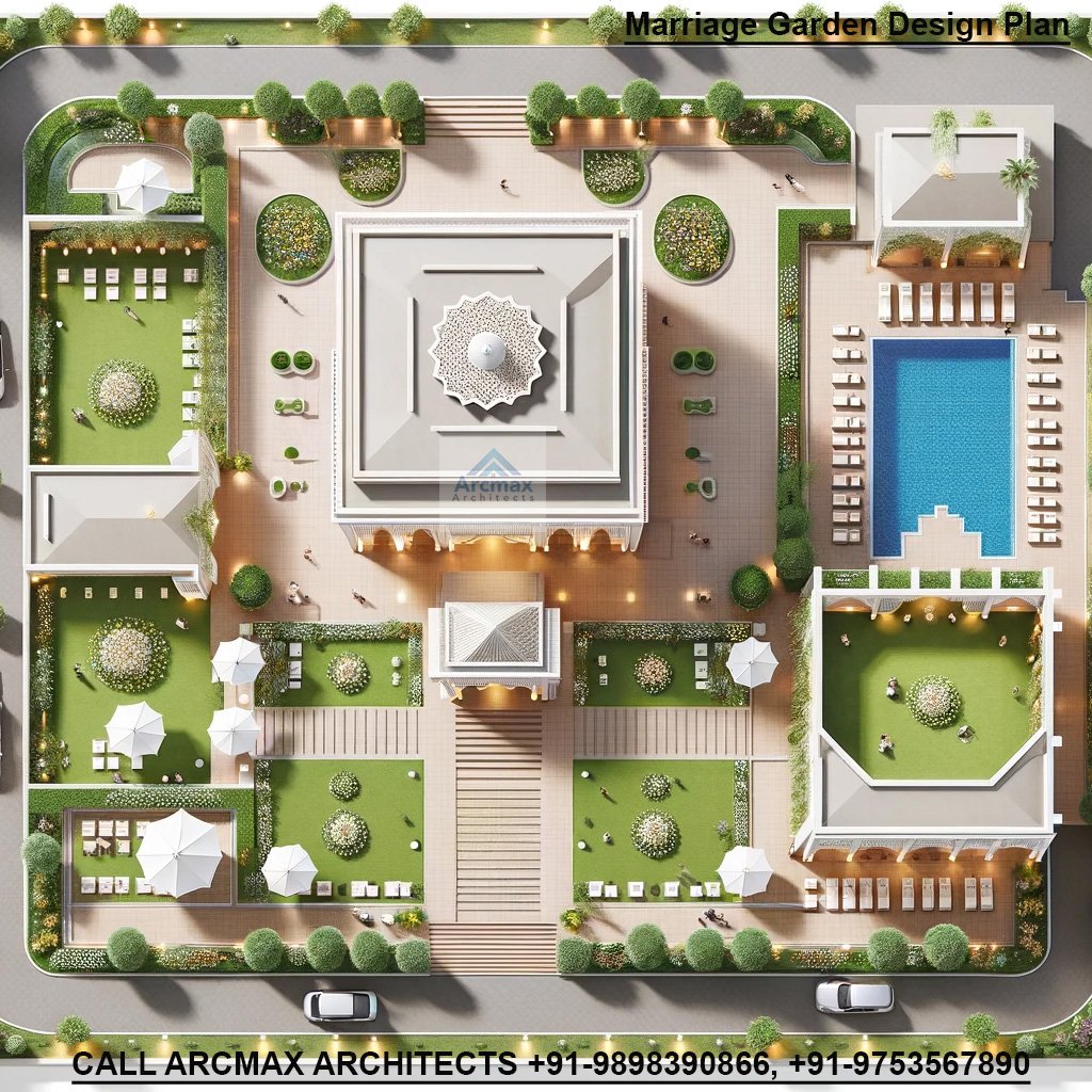 Best Architects in nagpur for Marriage garden design and planning